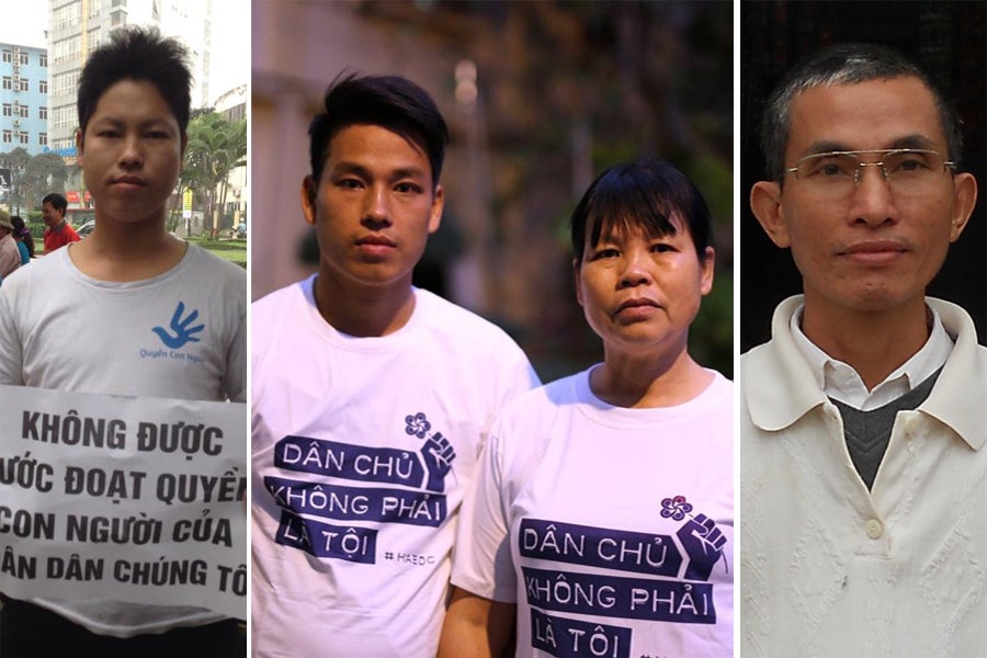 collage of four portraits