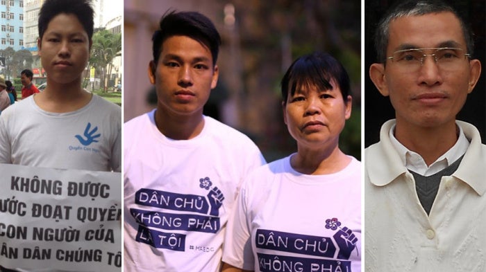 collage of four portraits