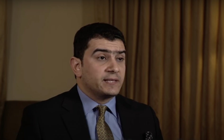 Ahmed Salem, director of the Sinai Foundation for Human Rights.