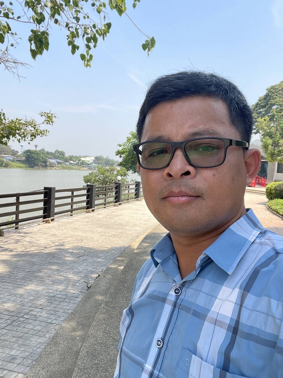 Duong Van Thai, a Vietnamese rights activist and independent journalist.