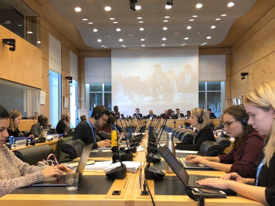 Рассмотрение Узбекистана, 128-я сессия Комитета ООН по правам человека, в Женеве. 3 марта 2020 г.