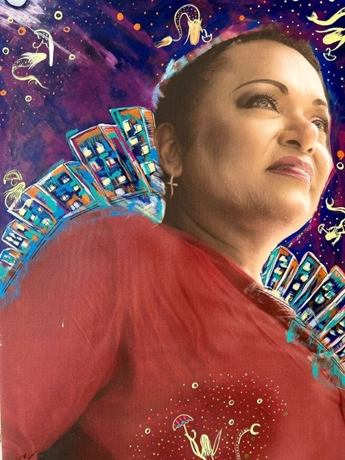 portrait of Koko, a transgender woman from Tabasco