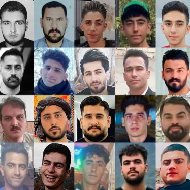 Pictures of 28 people killed by Iranian security forces between December 31, 2025 and January 3, 2026 during crackdowns against protesters in Iran. 