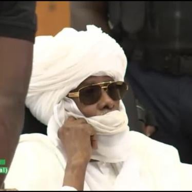 Hissène Habré at trial